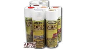 Army Painter Primer: Aegis Suit Satin Varnish Spray (400ml), Miniature  Games, Games, Product line