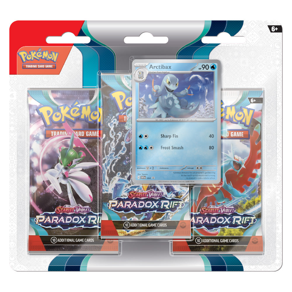 Pokémon Scarlet & Violet 4: Paradox Rift 3 - Pack Blister