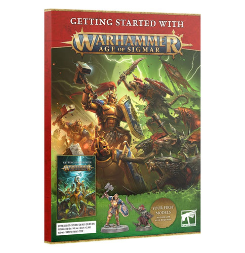 Getting Started Age Of Sigmar Magazine & Figurine