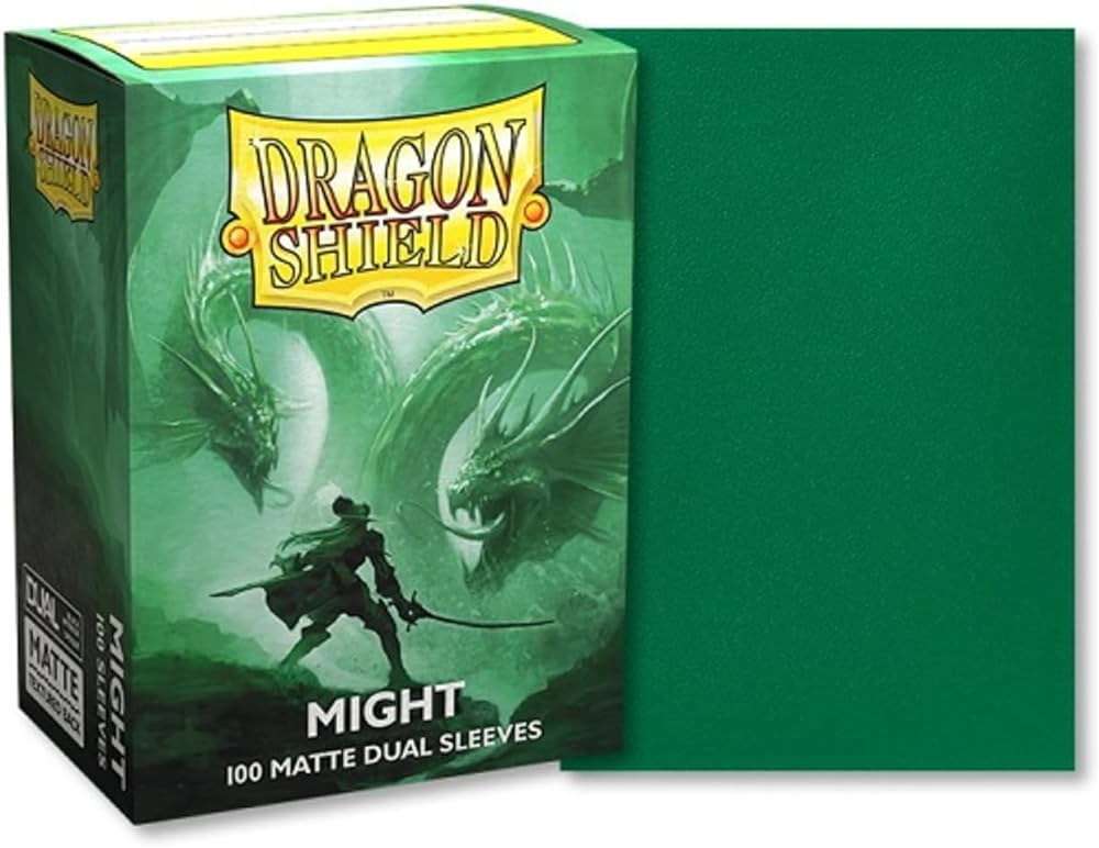 Might Dual Matte Standard Sleeves DragonShield