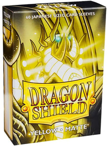 Yellow Matte Japanese Sleeves DragonShield