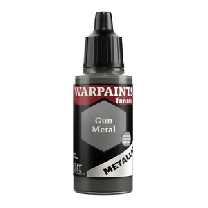 Warpaints Fanatic Metallics: Gun Metal 18ml