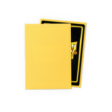 Load image into Gallery viewer, Yellow Matte Japanese Sleeves DragonShield