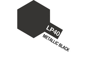 Tamiya LP-40 Metallic Black<br>(Shipped in 10-14 days)