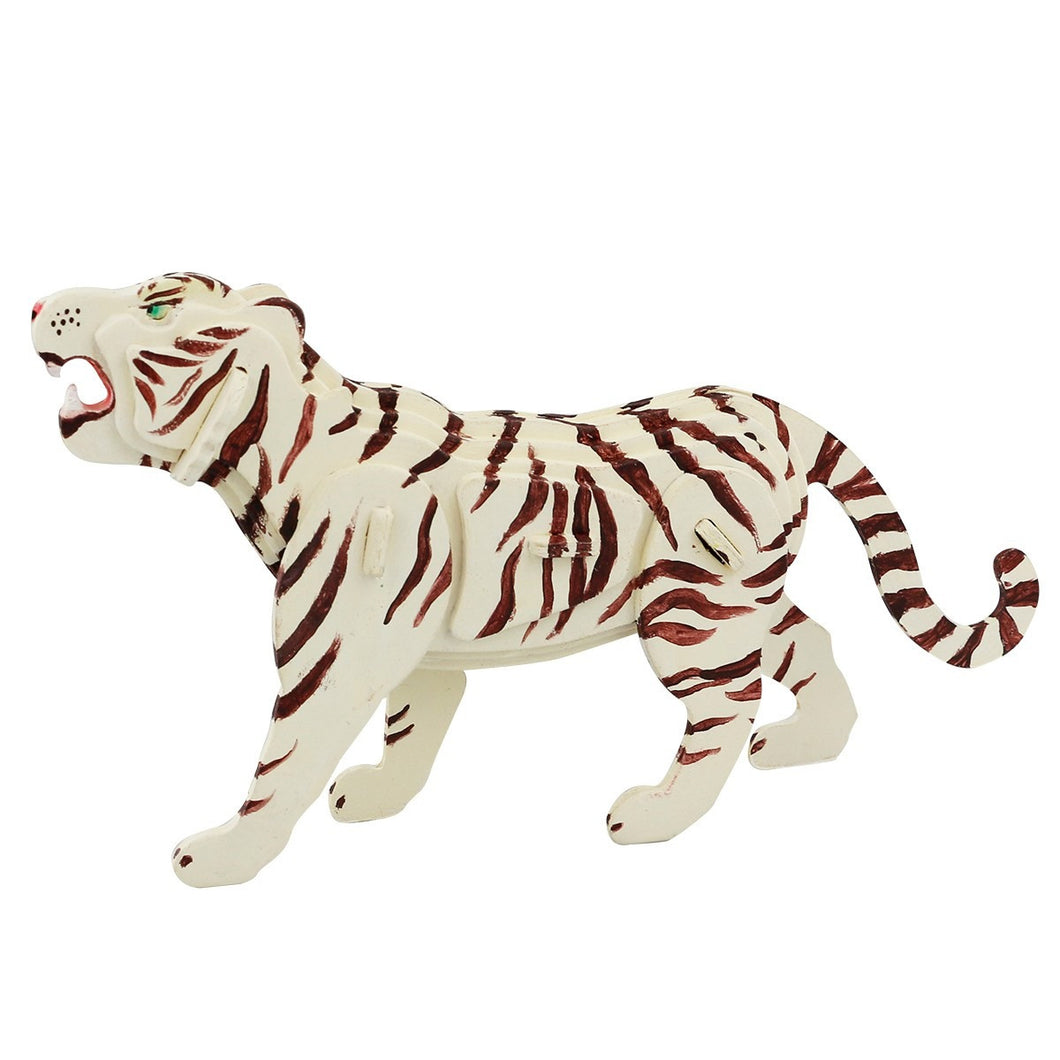 Robotime 3D Wooden Puzzle with Paints - Tiger DISC<br>(Shipped in 10-14 days)