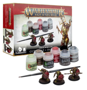 Orruk Warclans Gutrippaz + Paints Set