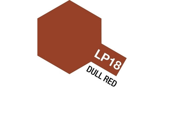 Tamiya LP-18 Dull Red<br>(Shipped in 10-14 days)