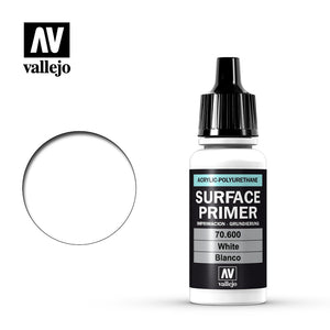 70.600 White Primer - Vallejo Surface Primer