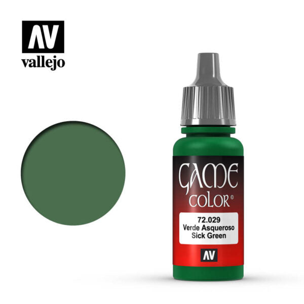 72.029 Sick Green - Vallejo Game Colour