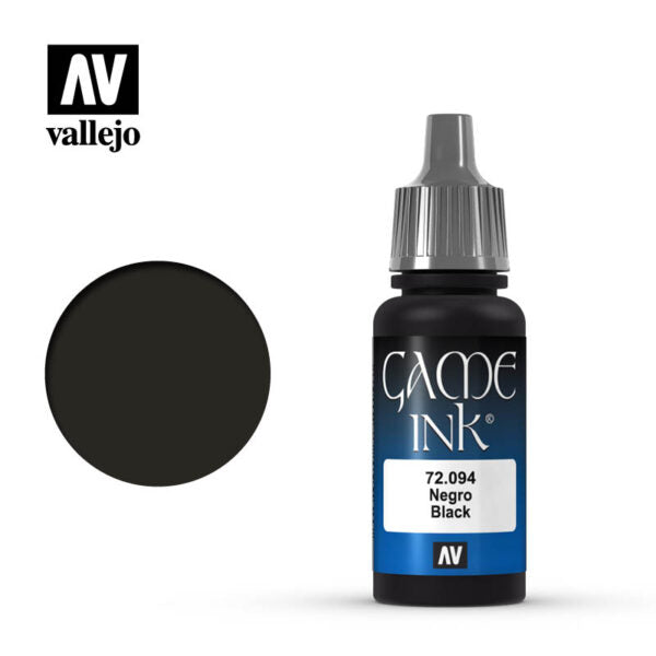 72.094 Black - Vallejo Game Ink