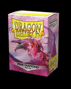 Pink Diamond Matte Sleeves Dragon Shield