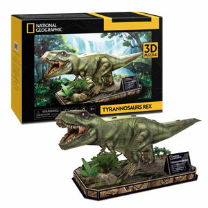 CubicFun Nat Geo - Tyrannosaurus Rex 52pcs<br>(Shipped in 10-14 days)