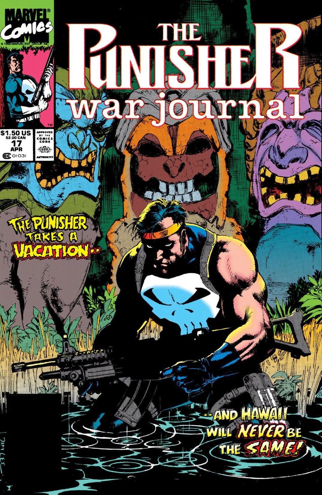 The Punisher War Journal #17 1990