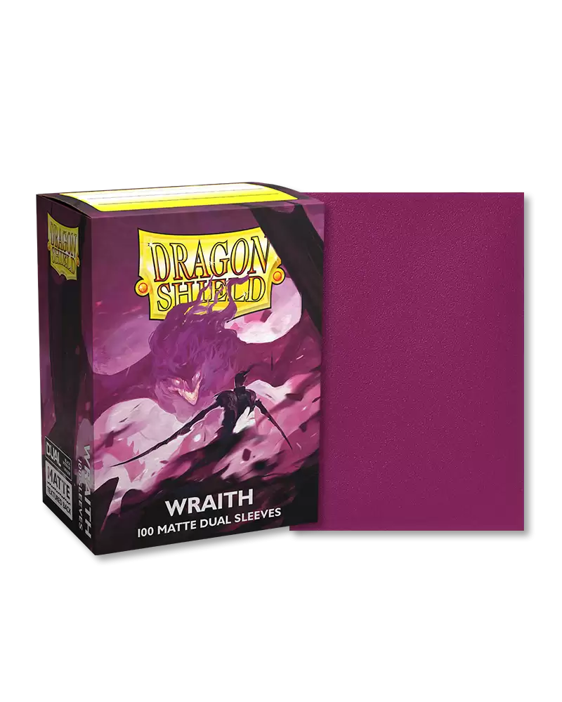 Wraith Dual Matte Standard Sleeves DragonShield